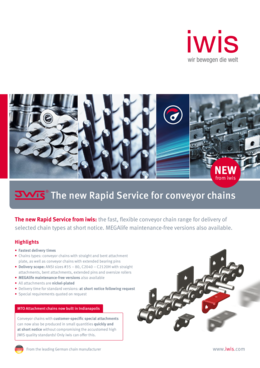 JWIS Rapid Service for ANSI attachment chains