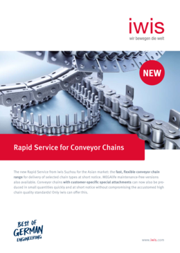 Rapid Service for Conveyor Chains