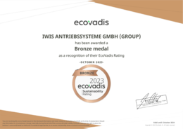 ecovadis | Certificate